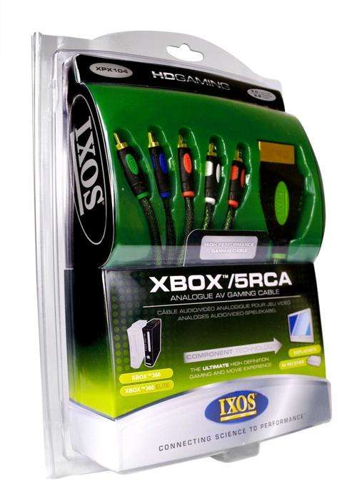 IXOS XPX104 XBOX 360/Elite Component Video/Audio Lead